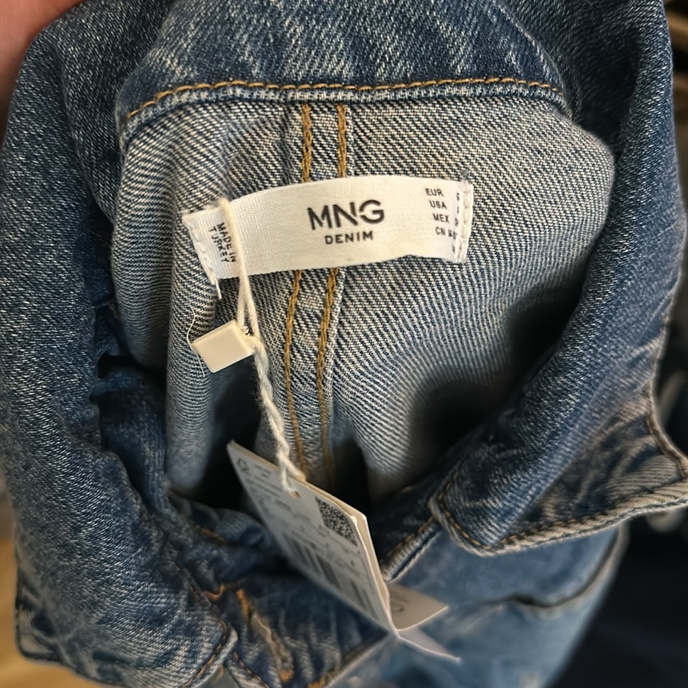 MNG Mango Denim Dress - Picture 6 of 9